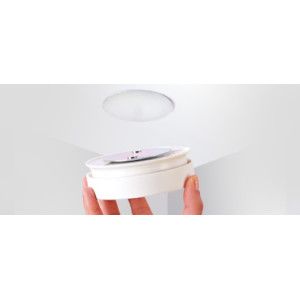 Magnetplatte zur Befestigung der Rauch- und Temperaturmelder